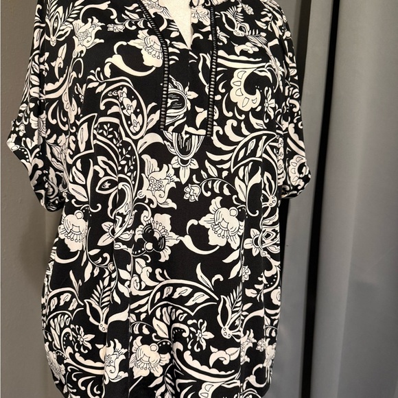 PerSeption Women Floral Blouse Top 3X NWT - Picture 2 of 6